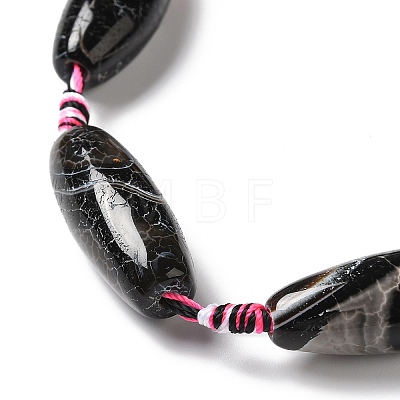 Natural Agate Beads Strands G-K334-04A-1