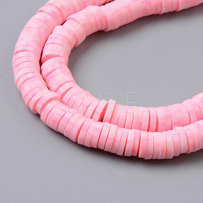 Handmade Polymer Clay Beads Strands CLAY-N008-010H-1