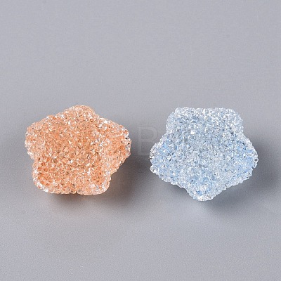 Opaque Acrylic Beads OACR-Q201-04-1