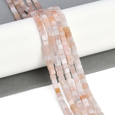 Natural Pink Aventurine Beads Strands G-B129-A12-01-1