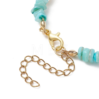 Natural Shell Beaded Bracelets for Women BJEW-JB13451-1