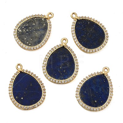 Natural Lapis Lazuli Pendants G-E609-03G-03-1