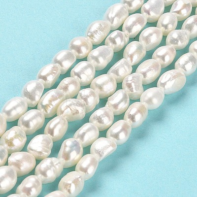 Natural Cultured Freshwater Pearl Beads Strands PEAR-E016-066-1