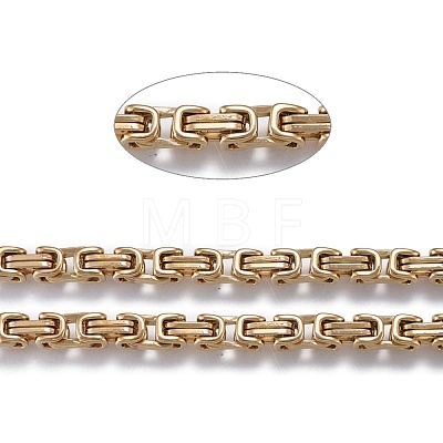304 Stainless Steel Byzantine Chains CHS-K010-03A-G-1