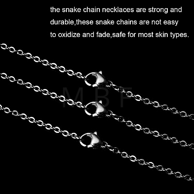 304 Stainless Steel Necklace STAS-J023-02P-1