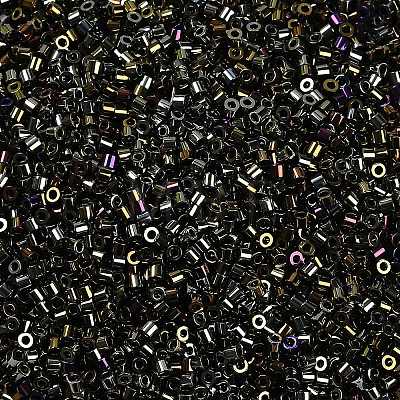 Electroplate Glass Seed Beads SEED-H003-10L-1