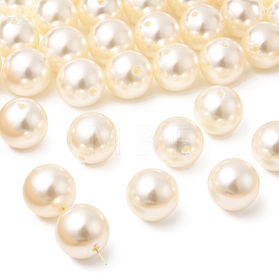 ABS Plastic Imitation Pearl Round Beads SACR-S074-20mm-A41-1
