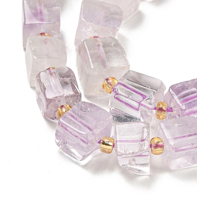 Natural Amethyst Beads Strands G-G053-B13-01B-1