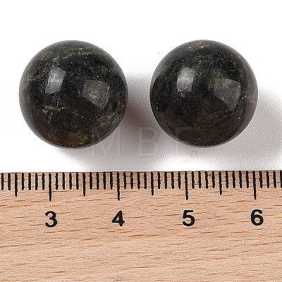 Natural Kambaba Jasper No Hole Sphere Beads G-K353-04D-42-1