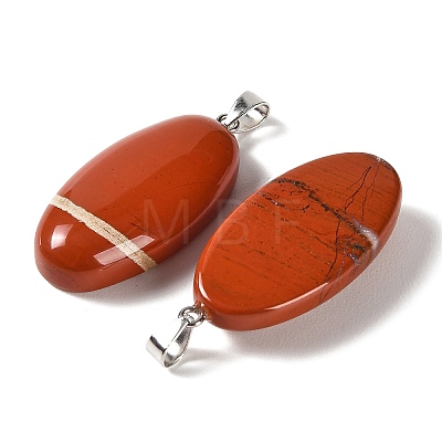 Natural Red Jasper Pendants GG-CBACB71-01P-13-1