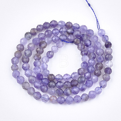 Natural Amethyst Beads Strands G-T108-35-1