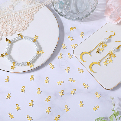200Pcs Alloy Charms FIND-SC0023-74G-1