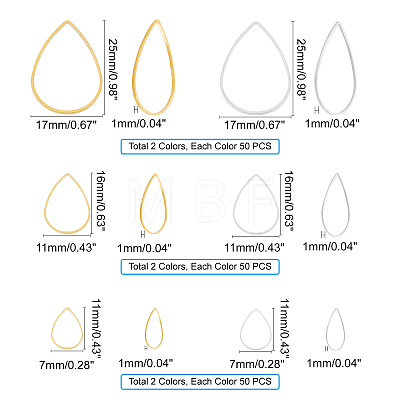 Brass Linking Rings KK-PH0036-46-1