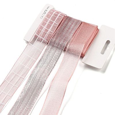 Polyester & Polycotton Ribbons Sets SRIB-G010-01B-03-1