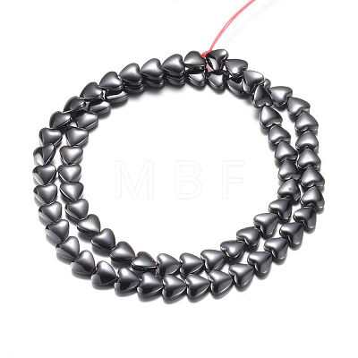 Original Magnetic Synthetic Hematite Bead Strands X-G-A164-01A-1