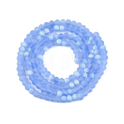 Transparent Glass Beads Strands EGLA-A044-T2mm-MB14-1