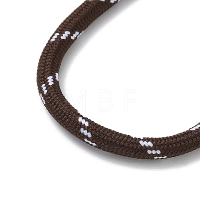 Ployester Core-Wrapped Round Cord Necklace Making KK-CBACFA2-03P-1