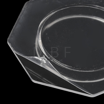 Clear Acrylic Slant Back Single Bracelet Bangle Display Stands BDIS-C003-01D-1