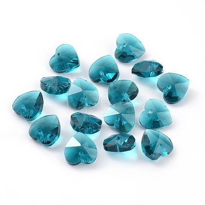 Romantic Valentines Ideas Glass Charms G030V10mm-14-1