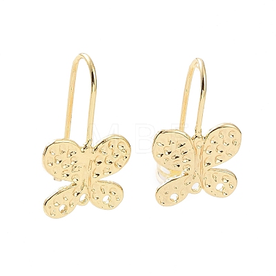 Brass Earrings Hooks KK-A181-VF421-1