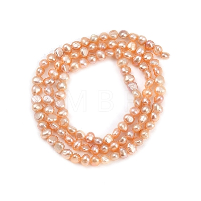 Natural Cultured Freshwater Pearl Beads Strands PEAR-P064-19B-05C-1