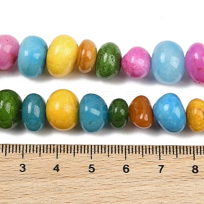 Dyed Natural White Jade Beads Strands GG-CBACF26-A03-07-1