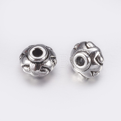 Tibetan Style Spacer Beads LS-TIBEB-A24612-AS-LF-1