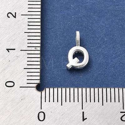 925 Sterling Silver with Cubic Zirconia Charms STER-Q004-01Q-S-1