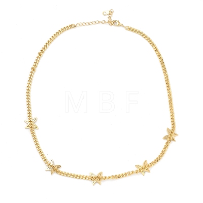 Brass Micro Pave Clear Cubic Zirconia Choker Necklaces NJEW-H308-04G-1