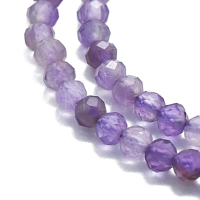 Natural Amethyst Beads Strands G-P457-A01-15-1