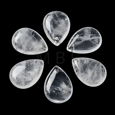 Natural Quartz Crystal Pendants G-B013-06L-01-1