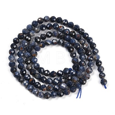 Natural Sapphire Beads Strands G-F782-B01A-02-1