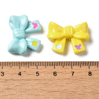 Opaque Resin Decoden Cabochons RESI-H165-05-1