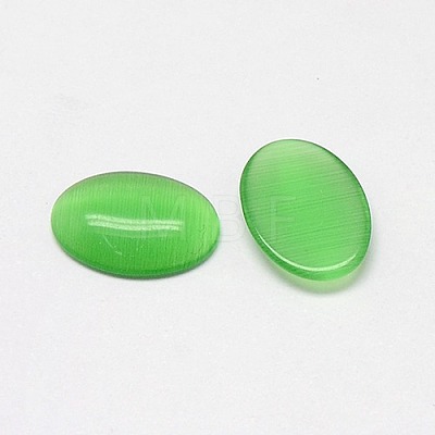 Cat Eye Cabochons CE-J005-8x10mm-02-1