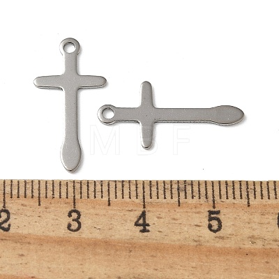 201 Stainless Steel Pendants STAS-I330-003P-1