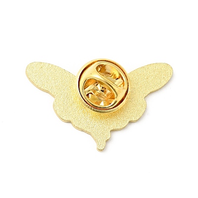 Angel Fairy Butterfly Wing Enamel Pin JEWB-J005-01B-G-1
