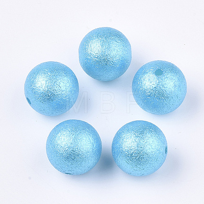 Acrylic Imitation Pearl Beads LS-OACR-T013-01A-01-1