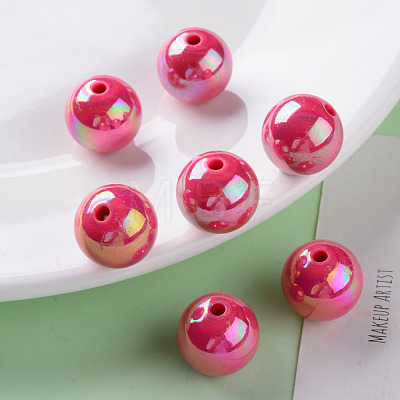 Opaque Acrylic Beads MACR-S370-D16mm-A13-1