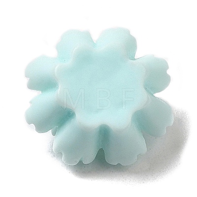 Opaque Resin Cabochons RESI-C036-02F-1