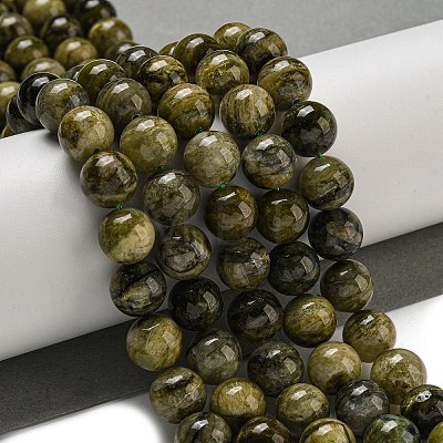 Natural Green Tourmaline Beads Strands G-B099-C05-06-1