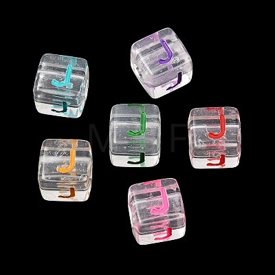 Acrylic European Beads MACR-I042-01J-1