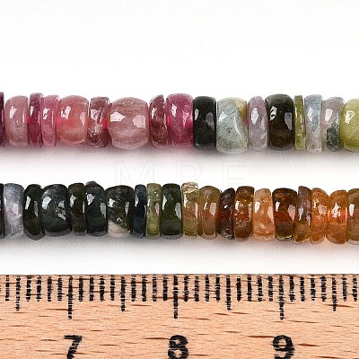 Natural Multicolor Tourmaline Beads Strands G-T140-03-1