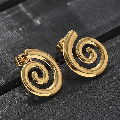 304 Stainless Steel Stud Earrings for Women EJEW-L296-007G-01-1