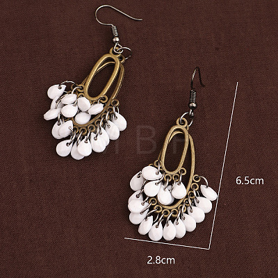 Bohemian Alloy Chandelier Earrings WG8E5F2-01-1