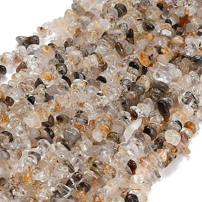 Natural Herkimer Diamond Beads Strands GG-CBAE051-A07-01-1