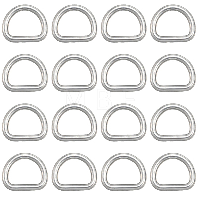 304 Stainless Steel D Rings STAS-CP0001-05A-1