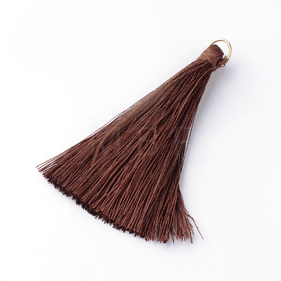 Nylon Thread Tassel Pendants Decoration FIND-Q065-3.5cm-A19-1