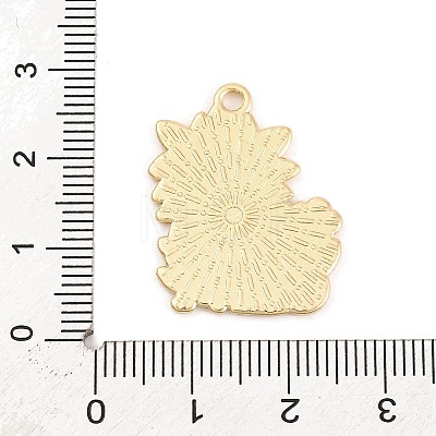 Plant & Animal Alloy Enamel Pendants FIND-N005-05E-G-1