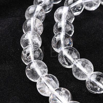 Natural Quartz Crystal Beads Strands G-C175-10mm-2-1