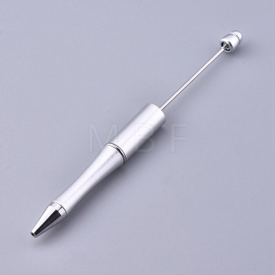Plastic Beadable Pens AJEW-L082-A05-1